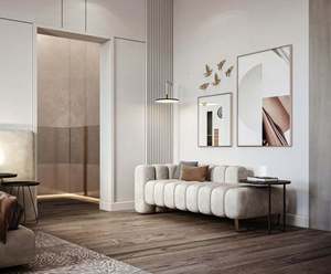 Taburete de cabecera de terciopelo de lujo nórdico, sofá moderno para dormitorio, sofá para el descanso, sofá para el tiempo libre - Product Image 1
