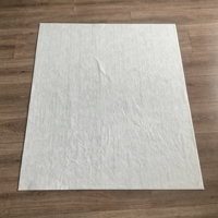 Rouleau de protection de sol auto-adhésif en polaire 160g pour travaux de peinture