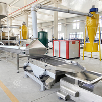 Crible vibrant linéaire double couche haute fréquence avec moteur PLC, capacité 500kg/h-1000kg/h, marque XT, pour maïs, soja, noix, légumes