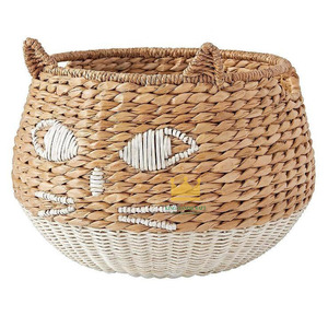 Animal-Themed Wicker Clothing Organizer <b>Storage</b> <b>Baskets</b> Multifunction For Kids Bedroom <b>Toy</b> Organizer Cheap Price - Product Image 1