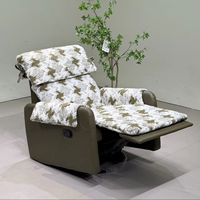 Fauteuil de salon intelligent et moderne, pivotant, inclinable, convertible, minimaliste, pour balcon, idéal pour la détente et le sommeil
