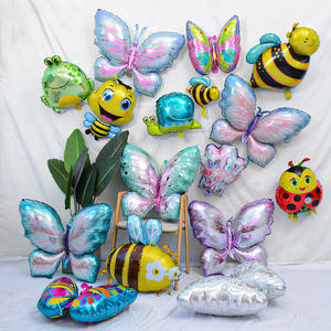 Globos de Animales de Papel de Aluminio, Insectos, Hormigas, <span class=keywords><strong>Mantis</strong></span>, Abejas, Geckos, Globos con Forma de Dibujos Animados, Decoración para Fiestas de Cumpleaños, Globos de Juguete, Globos de Animales - Product Image 4