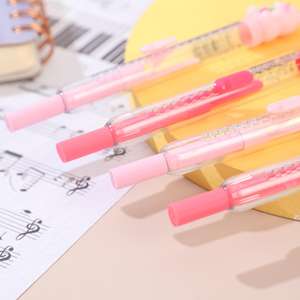 Los Mejores Borradores Escolares con Forma <span class=keywords><strong>de</strong></span> Oso, Carcasa <span class=keywords><strong>de</strong></span> Plástico, Tipo Push-<span class=keywords><strong>Pull</strong></span>, Color Rosa, Goma <span class=keywords><strong>de</strong></span> Borrar Extensible Larga para Niños - Product Image 3