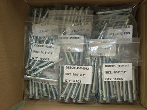 Anclajes de Concreto TOPIX, Anclajes de Acero al Carbono con Revestimiento de Zinc Clase 4.8 y 6.8, Personalización Disponible - Product Image 5