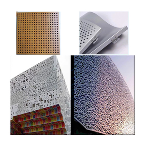 Vente en gros d'usine Design moderne avec panneau mural de <span class=keywords><strong>façade</strong></span> décoratif en aluminium découpé au laser - Product Image 6