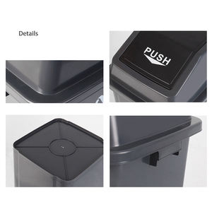 <span class=keywords><strong>Poubelle</strong></span> EcoClean carrée 10 20 30 40 <span class=keywords><strong>50</strong></span> 60 <span class=keywords><strong>L</strong></span> avec couvercle pivotant <span class=keywords><strong>Poubelle</strong></span> en plastique robuste et fine pour le recyclage des déchets <span class=keywords><strong>Poubelle</strong></span> à usages multiples - Product Image 6