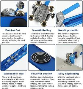 手动瓷砖切割机，专业大尺寸瓷砖切割机 2.2/<span class=keywords><strong>2.3</strong></span>/<span class=keywords><strong>3</strong></span>/<span class=keywords><strong>3</strong></span>.8M 切割瓷砖轨道划线器推杆 - Product Image 5
