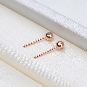 Boucle d'oreille en argent Wenchi S925 avec crochet long fermé, accessoires de bijoux en perles DIY, semi-finis, pièce personnalisée 16020 - Product Image 4