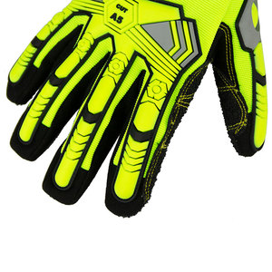 Guante de extraccion guantes anti-impacto de rescate trabajo seguridad impacto impermeable de caucho trabajo aparejo extracción guantes - Product Image 3