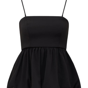 Women's Casual Strapless Peplum Tank <b>Top</b> Sleeveless <b>Vest</b> Custom Logo Print - Product Image 6