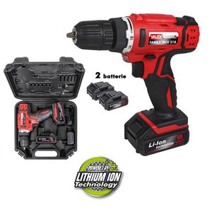 VALEX FAMILY-TECH 218 UTH0659!1429443 Trapano Avvitatore a Batteria al Litio 18V Prodotto in Italia - Product Image 2