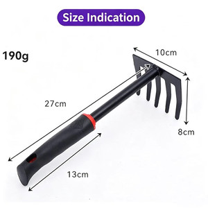 Petite <span class=keywords><strong>houe</strong></span> de jardinage pour l'extérieur, outil agricole pour le désherbage, le creusement, <span class=keywords><strong>la</strong></span> plantation de légumes et <span class=keywords><strong>la</strong></span> culture de fleurs - Product Image 2
