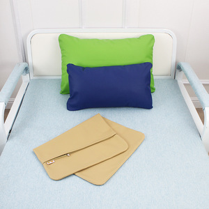 Funda de Almohada de Cuero PU de Tamaño Personalizado, Sostenible, Resistente al Aceite, Protectora, con Cierre, Impermeable, para Adultos - Product Image 3