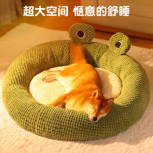 New style warm, removable and washable pet <b>bed</b>, suitable for all seasons, cat <b>bed</b>, simple design, cross-border wholesale, - Product Image 2