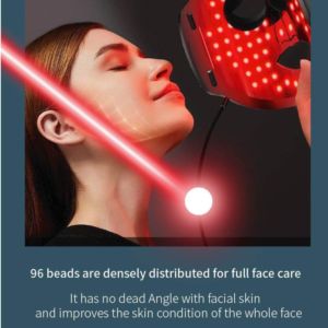 Masque facial électrique à LED 2024 pour la luminothérapie, soin de la peau, 4 couleurs, masque facial en silicone à LED noir - Product Image 6