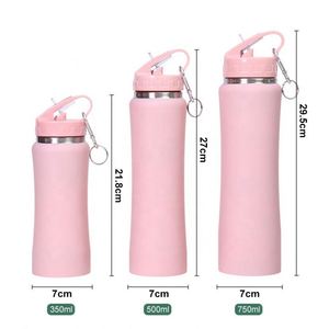 Nouvelle conception, logo personnalisé, bouteilles isothermes portables de 350 ml/12 oz, isolées sous vide, pour cadeaux d'affaires et boissons au bureau - Product Image 3