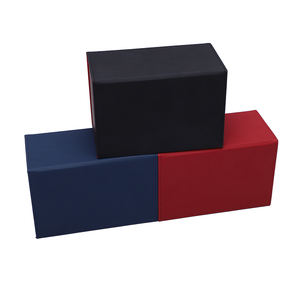 Pour <span class=keywords><strong>Deck</strong></span> Box Fashion Pu Material Flip Tcg Storage Toploader Poke Mon <span class=keywords><strong>Deck</strong></span> Box Insertion verticale de 100 cartes + porte-carte - Product Image 6