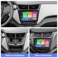 Autoradio Android Meihua 9 pouces pour Chevrolet New Sail 2015-2020, navigation GPS, radio avec DSP, CarPlay sans fil