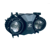 STSLITE en promotion : Projecteur à panneau 150W, Projecteur d'ambiance à double lentille quatre couleurs IP65 et Projecteur PAR COB étanche 100W RGBWA+UV