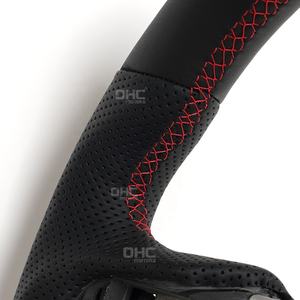 Volante de cuero deportivo personalizable para <span class=keywords><strong>Ford</strong></span> <span class=keywords><strong>Mustang</strong></span> S550 gt350r GT Shelby <span class=keywords><strong>GT500</strong></span> <span class=keywords><strong>Mustang</strong></span> volante 2020 2021 <span class=keywords><strong>2018</strong></span> + - Product Image 3