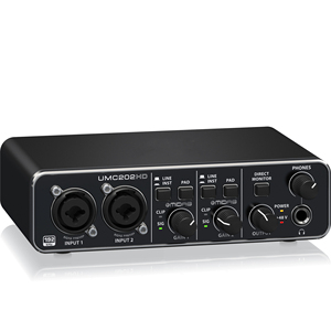 <span class=keywords><strong>Tarjeta</strong></span> <span class=keywords><strong>de</strong></span> <span class=keywords><strong>Sonido</strong></span> TNH <span class=keywords><strong>de</strong></span> Alta Calidad UMC202HD, Interfaz <span class=keywords><strong>de</strong></span> Audio USB 2.0 <span class=keywords><strong>de</strong></span> 2 Entradas/2 Salidas con Doble XLR para Mac, PC, Podcasting y Streaming - Product Image 2