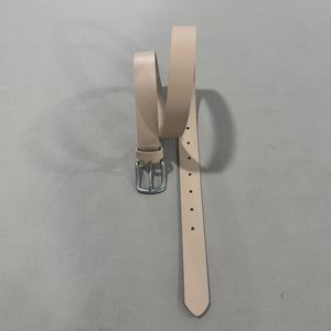 <span class=keywords><strong>Cintura</strong></span> da <span class=keywords><strong>Donna</strong></span> in Vera Pelle di Alta Qualità, <span class=keywords><strong>Beige</strong></span> Tinta Unita, con Fibbia in Metallo, <span class=keywords><strong>Cintura</strong></span> Casual Decorativa - Product Image 6