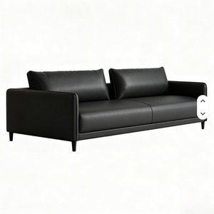 Conjunto de Sofá de Recepción para Oficina Pequeña, Moderno y Sencillo, con Mesa de Centro para Reuniones de Negocios - Product Image 2
