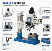 Machine de perçage radial à alimentation automatique, à plusieurs broches, équipement industriel pour la fabrication de trous dans les engrenages et les moteurs métalliques