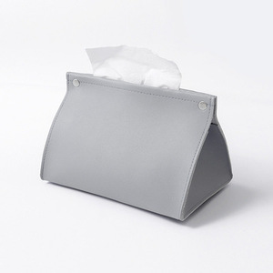 Boîte de rangement pour mouchoirs en similicuir pliable vintage personnalisée, pratique, durable, multifonctionnelle, porte-serviettes de table - Product Image 4