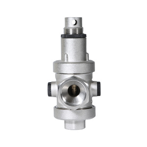 Prix de gros Soupape de pression d'eau en laiton plaqué nickel - Product Image 3