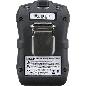 เครื่องตรวจจับก๊าซเดี่ยว MSA Altair 2X สำหรับตรวจจับก๊าซคาร์บอนมอนอกไซด์ (CO) อุปกรณ์นิรภัยแบบพกพา - Product Image 2
