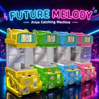 LECHUANG Distributeur automatique intelligent à griffes avec lecteur de cartes, unité de jeu d'arcade de capture de prix, grue à monnayeur pour centre de jeux et divertissement familial