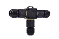 Conector ETL ENEC M684-TS M20 Tipo T de 3 Pines y 3 Vías, Conector de Cable de Cobre y Nailon IP68 a Prueba de Agua de 4-8 mm 6-11 mm para Exteriores y Subterráneo