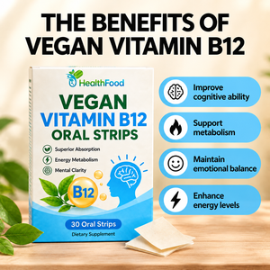 OEM ODM Bandes buccales végétaliennes de Vitamine B12, Vitamine B6, Vitamine B12 pour améliorer les capacités cognitives, Film buccal végétalien de Vitamine B12 - Product Image 3