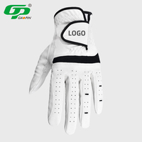 GP Gants de golf en cuir PU de haute qualité en peau de mouton pour hommes femmes Élégant personnalisable Protection UV amélioré Jeu de golf Sports Gym