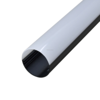 Diffuseur de lumière LED rond en polycarbonate co-extrudé de 40 mm, cache en plastique PC, abat-jour, éclairage de remplissage pour la photographie