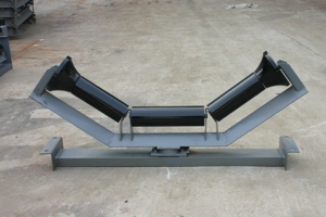 Số lượng lớn vật liệu xử lý Nhà sản xuất băng tải con lăn Nhà cung cấp thép carbon mạ kẽm trough trở lại tác động làm biếng con lăn - Product Image 6