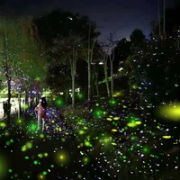 Projecteurs laser Firefly dynamiques étanches IP65 DMX512 pour l'ambiance des parcs extérieurs et l'éclairage des pelouses