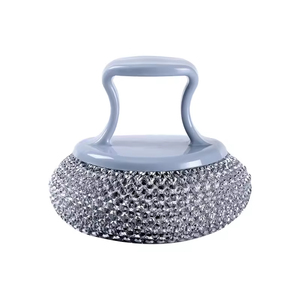 Cepillo para Ollas Desmontable y Lavable de Acero Inoxidable Antiadherente con Mango de Plástico para Limpieza de Cocina Doméstica - Product Image 6