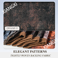 Tissu de canapé en velours 100 % polyester à effet éclaboussures d'encre, imprimé taches de ciment, 300 GSM, ivoire noir, doux et durable, directement de l'usine