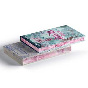 หนังสือพิมพ์ปกแข็งแบบพิเศษ ฉบับสะสม นิยายโรแมนติก พร้อมปกกันฝุ่น  ขอบหนังสือพ่นสี - Product Image 1