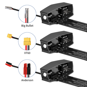 แบตเตอรี่ลิเธียมไอออน 36V 21AH สำหรับจักรยานไฟฟ้าแบบติดตั้งท้ายรถ โครงเหล็ก พร้อมไฟท้ายในตัว ระบบป้องกันแบตเตอรี่ (BMS) กันน้ำ สำหรับจักรยานยนต์ไฟฟ้าจากยุโรป - Product Image 5