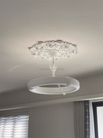 Lustre suspendu LED en résine et fer, style Wabi Sabi, pour salon, restaurant, plafond, maison moderne, bar, design de designer