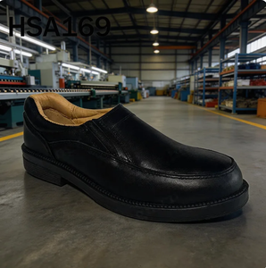 Chaussures de sécurité LXG, modèle Factory Tour, avec embout en acier, à enfiler, pour <span class=keywords><strong>patrouille</strong></span>, atelier, supervision, chef d'équipe, HSA175 - Product Image 6