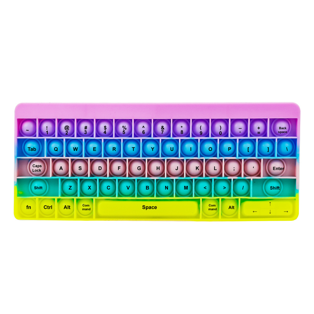 Игрушка-антистресс с пузырьковыми пузырьками, новейшая популярная Радужная гигантская силиконовая игрушка антитревожное снятие стресса