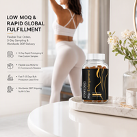 Gummies OEM/ODM Marque Privée pour le Rehaussement des Hanches, Mélange Herbal de Fenugrec et Maca pour Femmes, Soutien à l'Augmentation des Courbes, 60 Gummies Faibles en Sucre