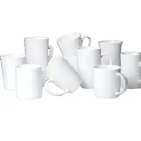 Wholesale Customized Mug Logo with Box White Ceramic Coffee Mugs