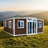 Maison conteneur pliable multifonctionnelle portable pour un rangement et un transport faciles - Idéale pour les kiosques de vente mobiles