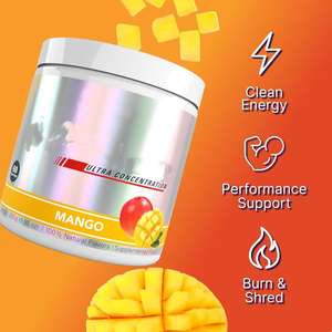 Suplemento Ultra Concentrado para Quemar Grasa - Pre-Entrenamiento, Promueve la Quema de Grasa, Aumento Natural de Energía, Sabor Mango (Envío desde Almacén en EE. UU.) - Product Image 3