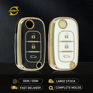Coque de <span class=keywords><strong>clé</strong></span> de <span class=keywords><strong>voiture</strong></span> à distance Innofit REI1 TPU pour <span class=keywords><strong>Renault</strong></span> Koleos Lada Mercedes-Benz SMART couverture de <span class=keywords><strong>clé</strong></span> bon <span class=keywords><strong>prix</strong></span> - Product Image 1